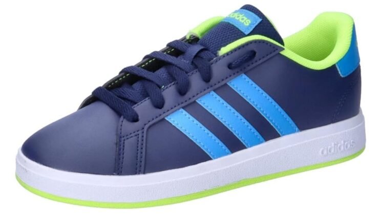 adidas Grand Court Lifestyle Tennis Lace-up Shoes, Zapatillas de Tenis Unisex niños