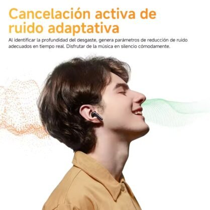 Auriculares cancelacion de ruido activa adaptativa ganga