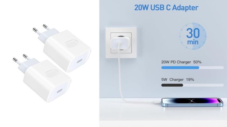 Cargador USB-C Sewowibo 20W