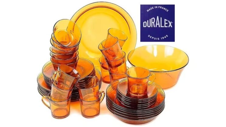 Duralex - Set Completo de Vajilla de Vidrio Templado 44 Piezas chollo