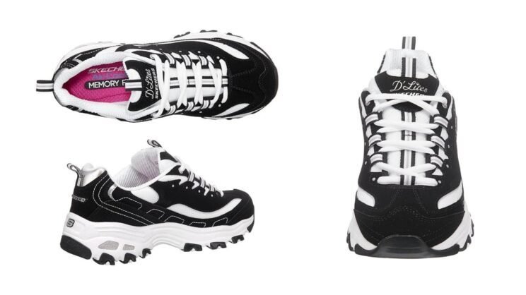 Skechers D'lites Biggest Fan, Zapatillas Mujer diseño
