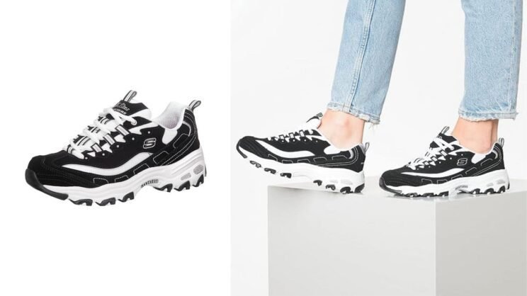 Skechers D'lites Biggest Fan, Zapatillas Mujer