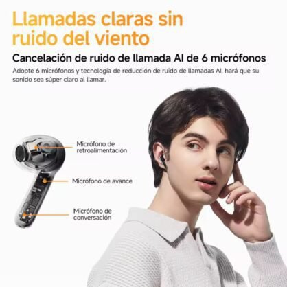 auriculares llamadas claras y sin ruido de viento oferta