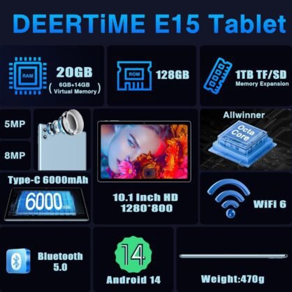 Oferta Tablet DEERTiME 2025