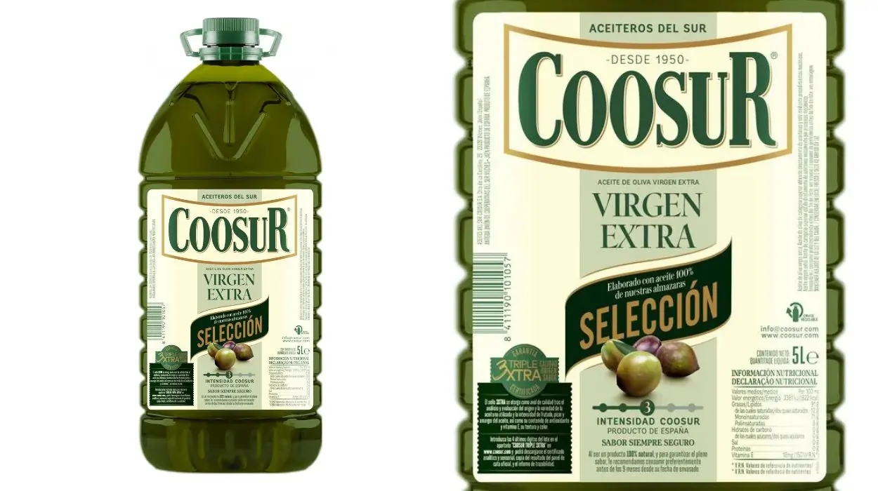 Oferta aceite de oliva virgen extra Coosur