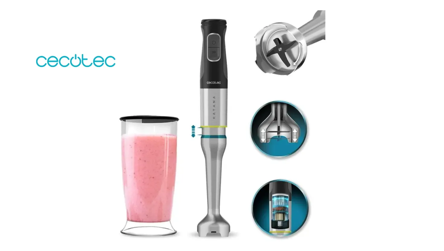 Cecotec Batidora Katana 15