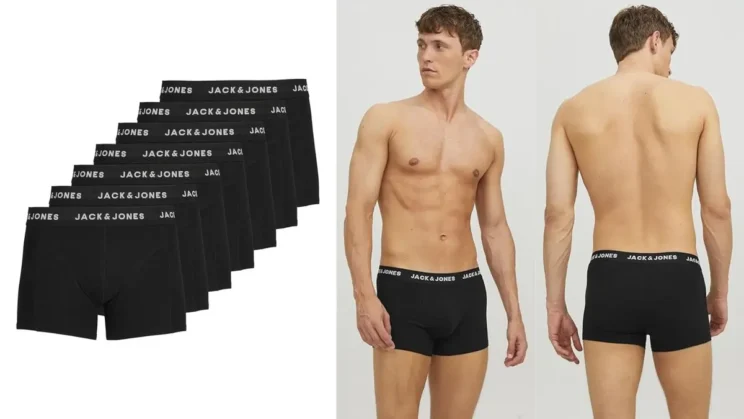 7 bóxeres Jack & Jones chollo