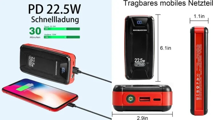 Power Bank de 27.000 mAh oferta