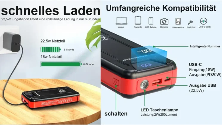 Power Bank de 27.000 mAh chollo