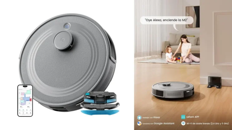 LEFANT M2 Robot Aspirador