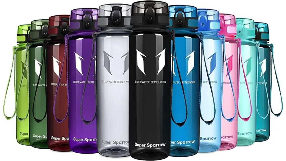 Super Sparrow Botella de Agua Deportiva - 750ml - Sin BPA