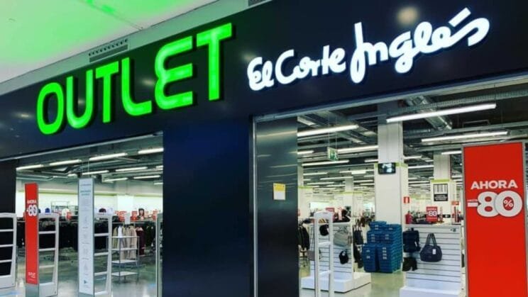 outlet de El Corte Inglés
